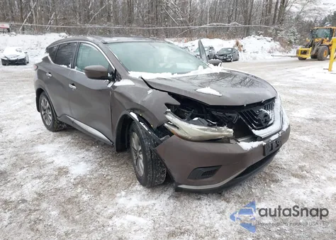 2016 Nissan Murano S from USA, damaged, VIN 5N1AZ2MH1GN151802